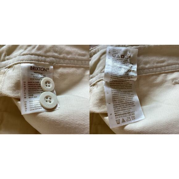 NWT Free People Brixton Vancouver Pants - 28 - Neutral Utility, Oversize, Scandi - Picture 12 of 13